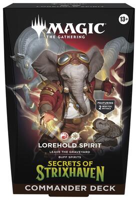 Secrets of Strixhaven Commander Deck - Lorehold Spirit card from Commander: Secrets of Strixhaven