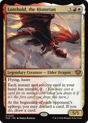 Lorehold, the Historian card from Secrets of Strixhaven