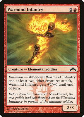 Warmind Infantry card from Gatecrash