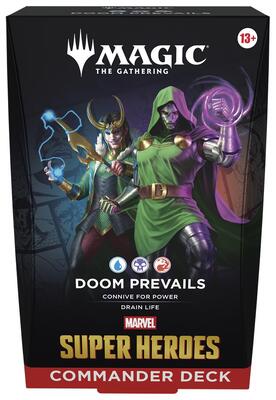 Marvel Super Heroes Commander Deck - Doom Prevails card from Commander: Marvel Super Heroes
