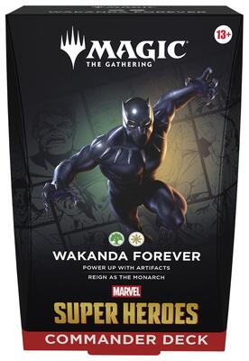 Marvel Super Heroes Commander Deck - Wakanda Forever card from Commander: Marvel Super Heroes