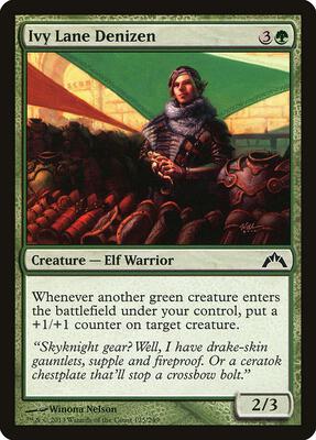 Ivy Lane Denizen card from Gatecrash