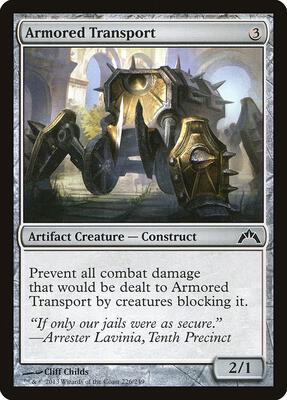 Armored Transport card from Gatecrash