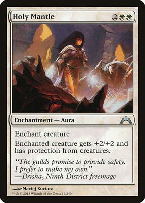Holy Mantle card from Gatecrash