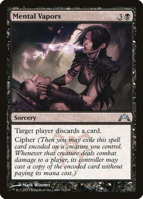 Mental Vapors card from Gatecrash