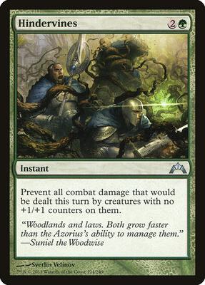 Hindervines card from Gatecrash
