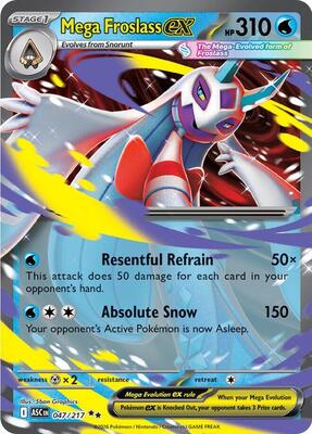 Mega Froslass ex - 047/217 card from ME: Ascended Heroes