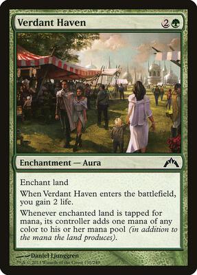 Verdant Haven card from Gatecrash