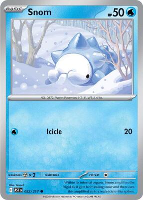 Snom card from ME: Ascended Heroes
