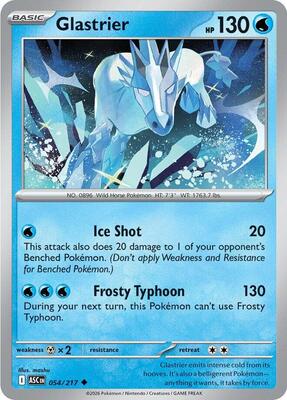 Glastrier card from ME: Ascended Heroes