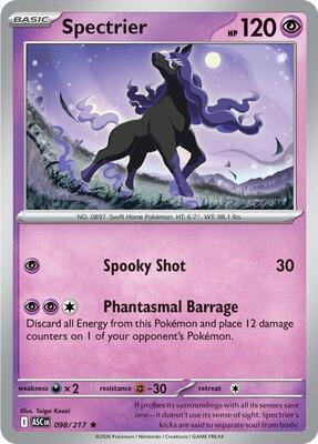 Spectrier card from ME: Ascended Heroes