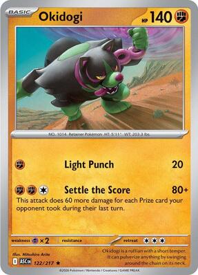 Okidogi card from ME: Ascended Heroes
