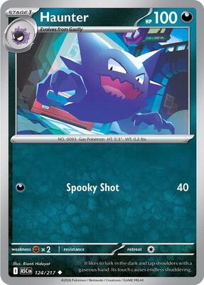 Haunter card from ME: Ascended Heroes