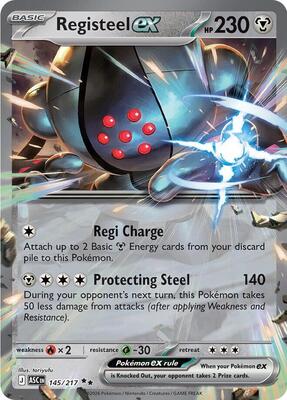 Registeel ex card from ME: Ascended Heroes