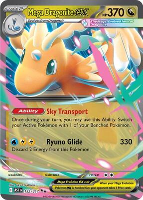 Mega Dragonite ex - 152/217 card from ME: Ascended Heroes