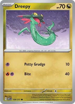 Dreepy - 158/217 card from ME: Ascended Heroes