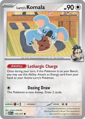 Larry's Komala card from ME: Ascended Heroes