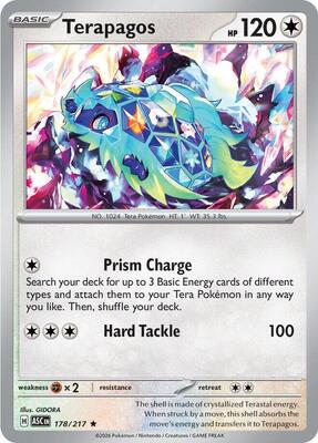 Terapagos card from ME: Ascended Heroes