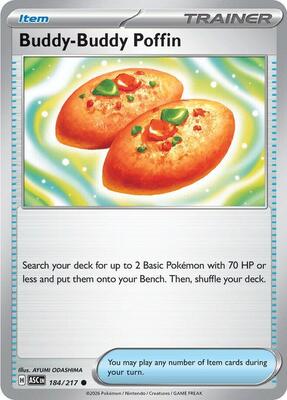 Buddy-Buddy Poffin card from ME: Ascended Heroes