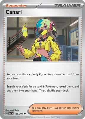 Canari - 185/217 card from ME: Ascended Heroes