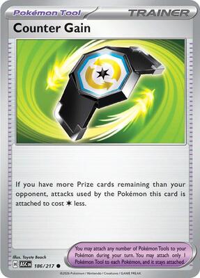 Counter Gain - 186/217 card from ME: Ascended Heroes