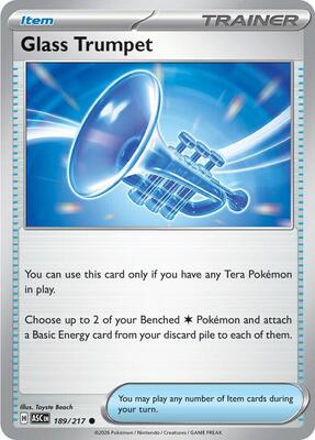 Glass Trumpet - 189/217 card from ME: Ascended Heroes