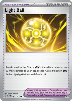 Light Ball card from ME: Ascended Heroes