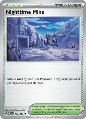 Nighttime Mine card from ME: Ascended Heroes