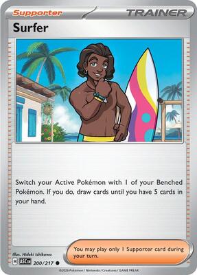 Surfer - 200/217 card from ME: Ascended Heroes