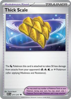 Thick Scale card from ME: Ascended Heroes