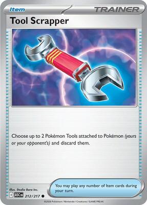 Tool Scrapper card from ME: Ascended Heroes
