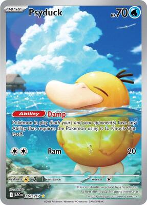 Psyduck - 226/217 card from ME: Ascended Heroes