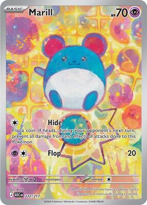 Marill - 232/217 card from ME: Ascended Heroes