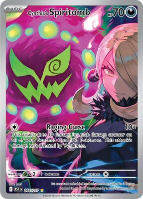Cynthia's Spiritomb - 244/217 card from ME: Ascended Heroes