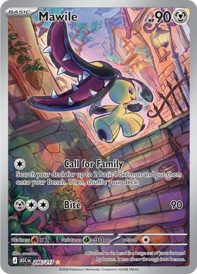 Mawile - 246/217 card from ME: Ascended Heroes