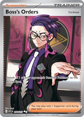 Boss's Orders [Corbeau] - 256/217 card from ME: Ascended Heroes