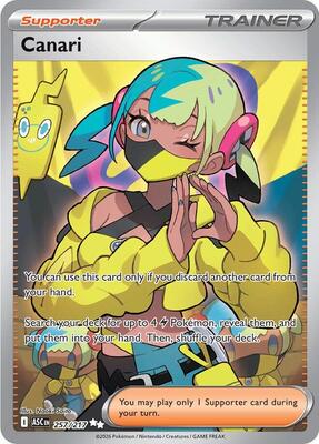 Canari - 257/217 card from ME: Ascended Heroes