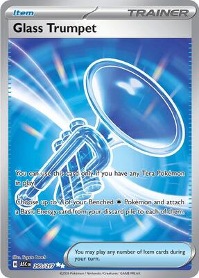 Glass Trumpet - 260/217 card from ME: Ascended Heroes