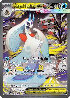 Mega Froslass ex - 275/217 card from ME: Ascended Heroes