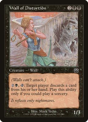 Wall of Distortion card from Mercadian Masques