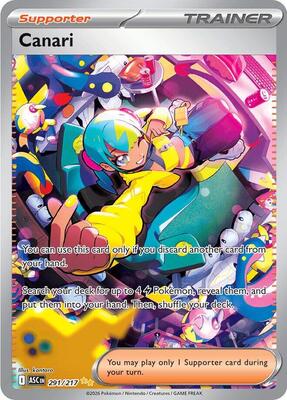 Canari - 291/217 card from ME: Ascended Heroes