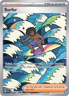Surfer - 293/217 card from ME: Ascended Heroes