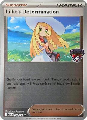 Lillie's Determination (Regional Championships) card from League & Championship Cards