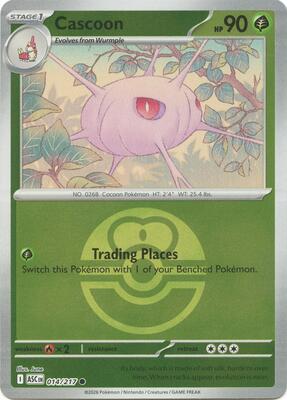 Cascoon (Love Ball) card from ME: Ascended Heroes