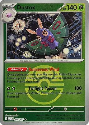 Dustox - 015/217 (Love Ball) card from ME: Ascended Heroes