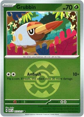 Grubbin (Quick Ball) card from ME: Ascended Heroes