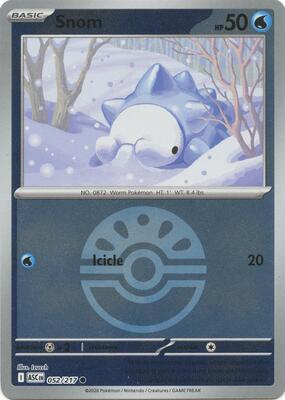 Snom (Friend Ball) card from ME: Ascended Heroes