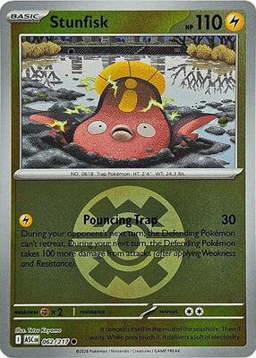 Stunfisk (Quick Ball) card from ME: Ascended Heroes