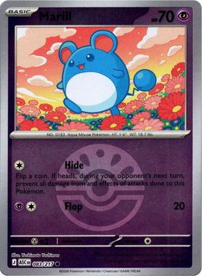Marill - 083/217 (Friend Ball) card from ME: Ascended Heroes