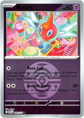 Rotom (Dusk Ball) card from ME: Ascended Heroes